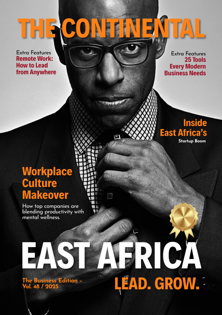 THE CONTINENTAL - East Africa Magazine Cover